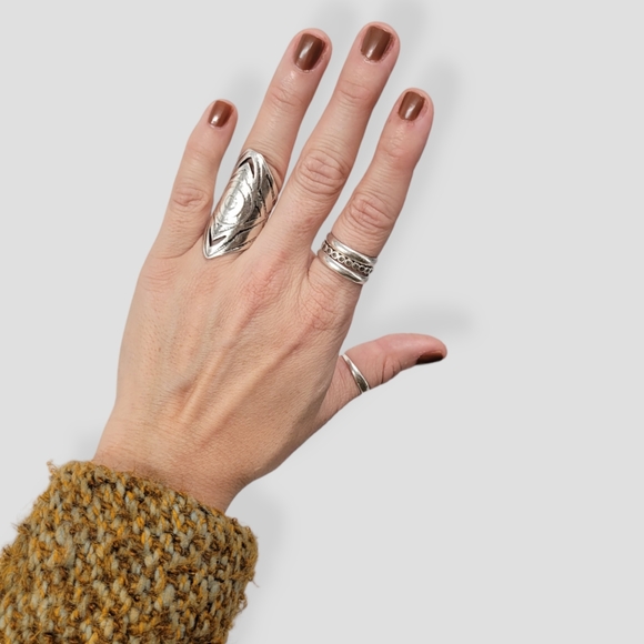 RARE VINTAGE 1960s Tweed Fit & Flare Peacoat Rust - Picture 8 of 16